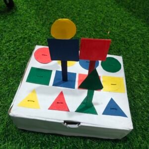3D Shape Sorting & Matching Learning Box