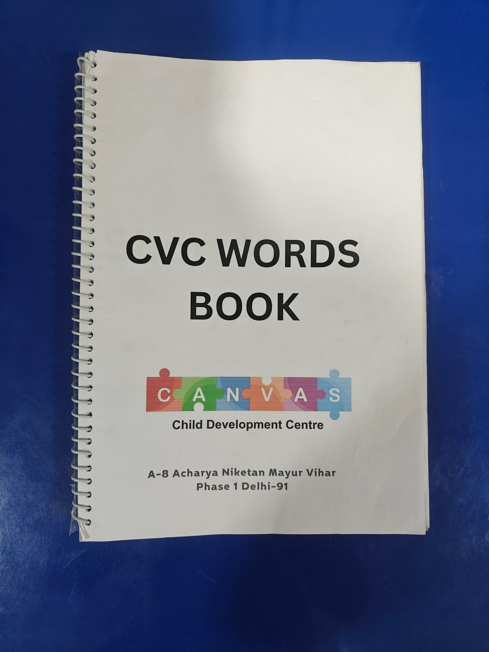 CVC Words Book